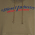 Diesel Industry Denim Division Logo Convert Green Hoodie S